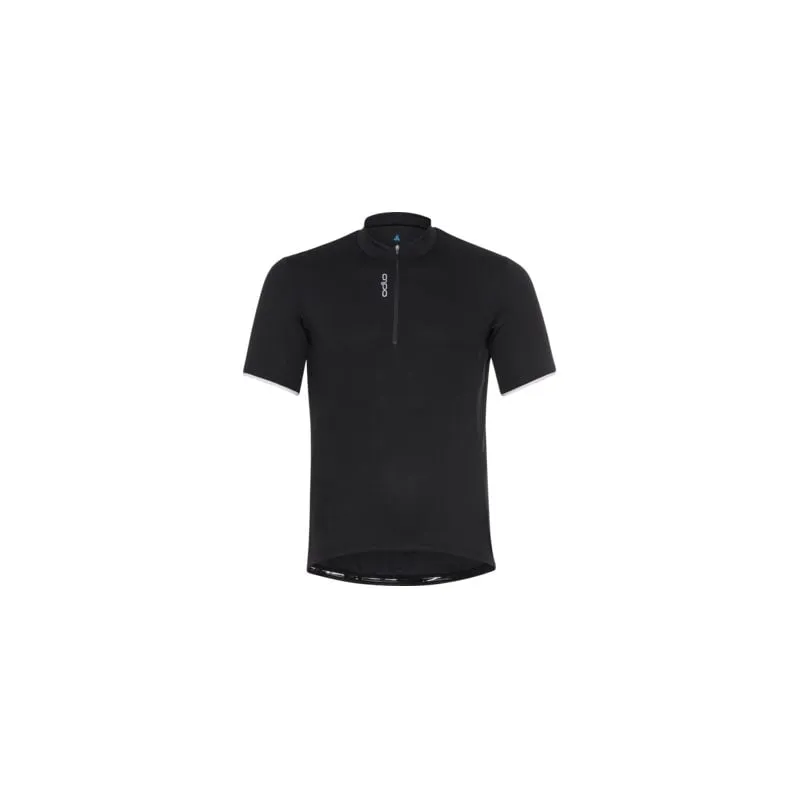 Maillot ciclista Odlo Essential (negro) hombre