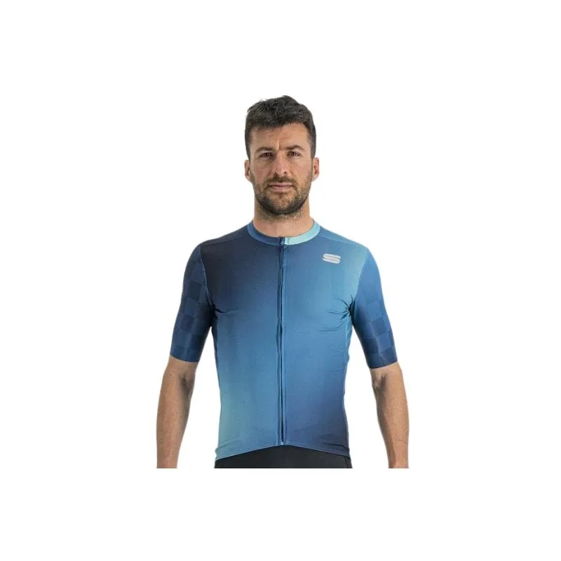 Maillot de ciclismo SPORTFUL Maillot Rocket (BERRY BLUE JUNIPER BLUE GALAXY) hombre