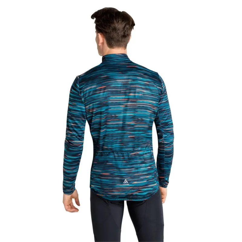 Maillot de manga larga para hombre Odlo Zeroweight Ceramiwarm (Deep dive)