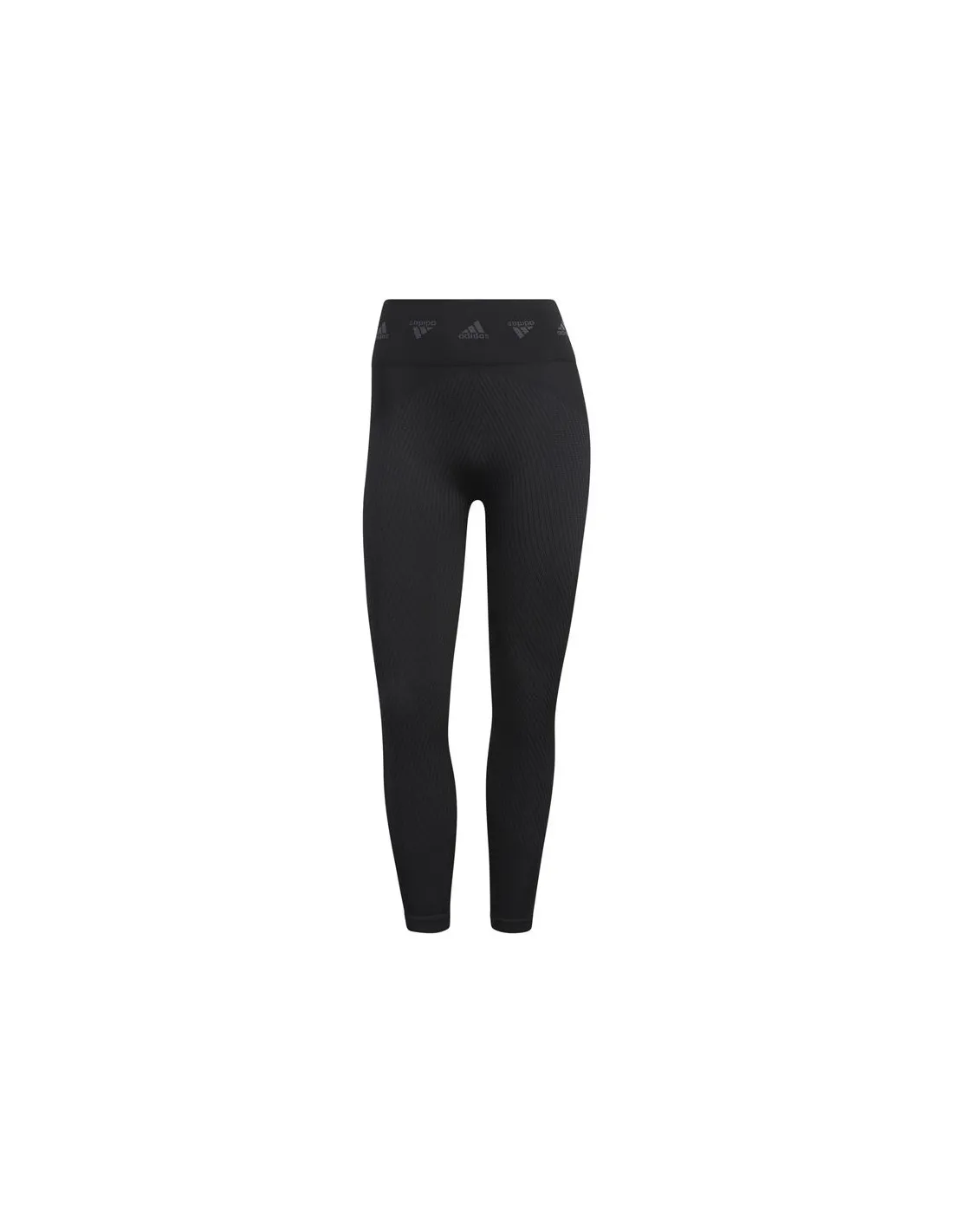 Mallas de fitness adidas Aeroknit Mujer Black