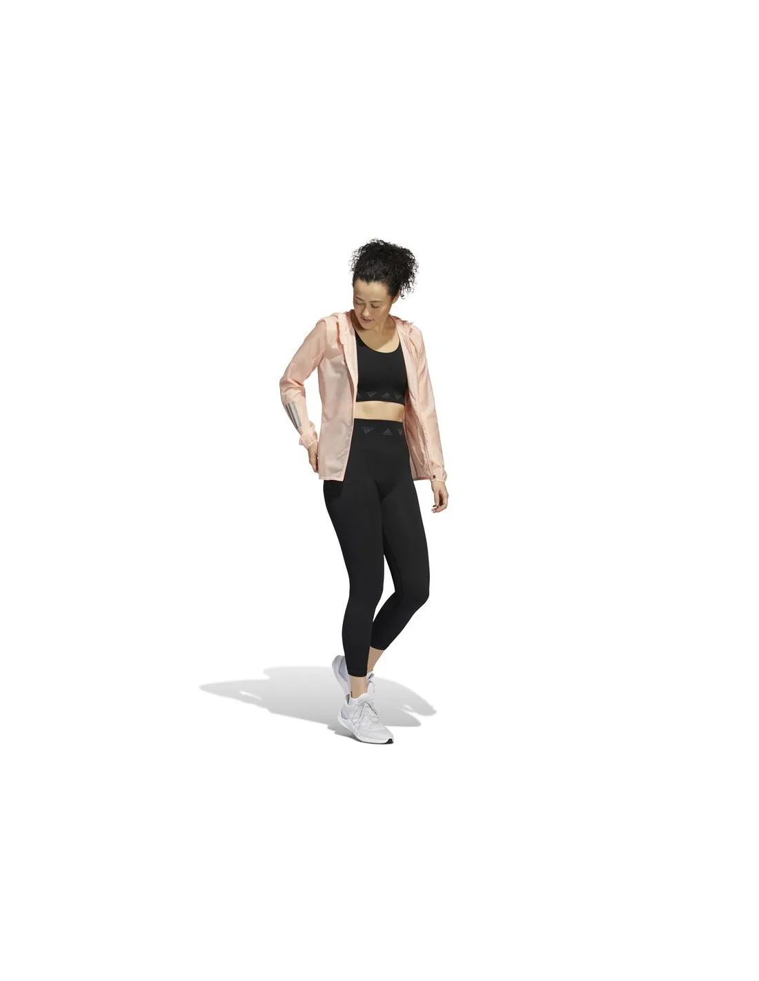 Mallas de fitness adidas Aeroknit Mujer Black