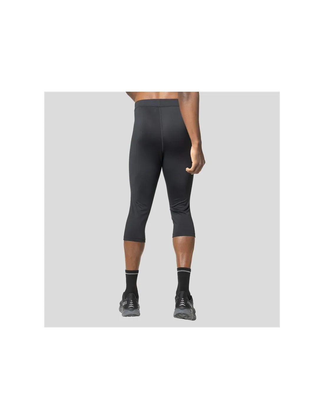 Mallas de Trail Odlo 3/4 Essential Hombre Negro