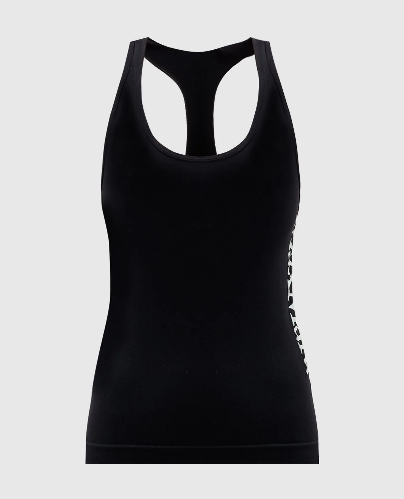 Max Mara Black top FORTUNA with logo pattern