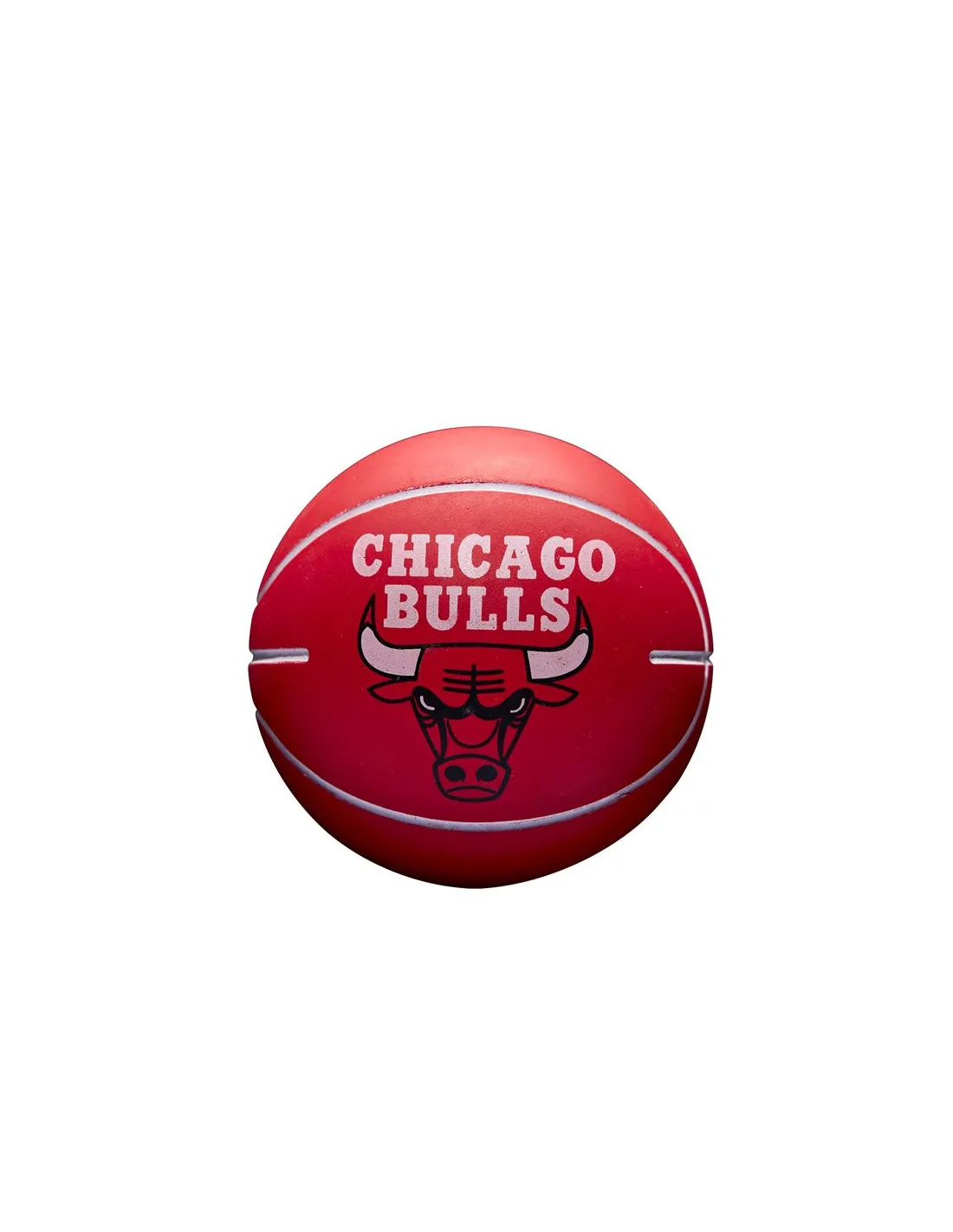 Mini Pelota Wilson NBA Dribbler Chicago Bulls Rojo