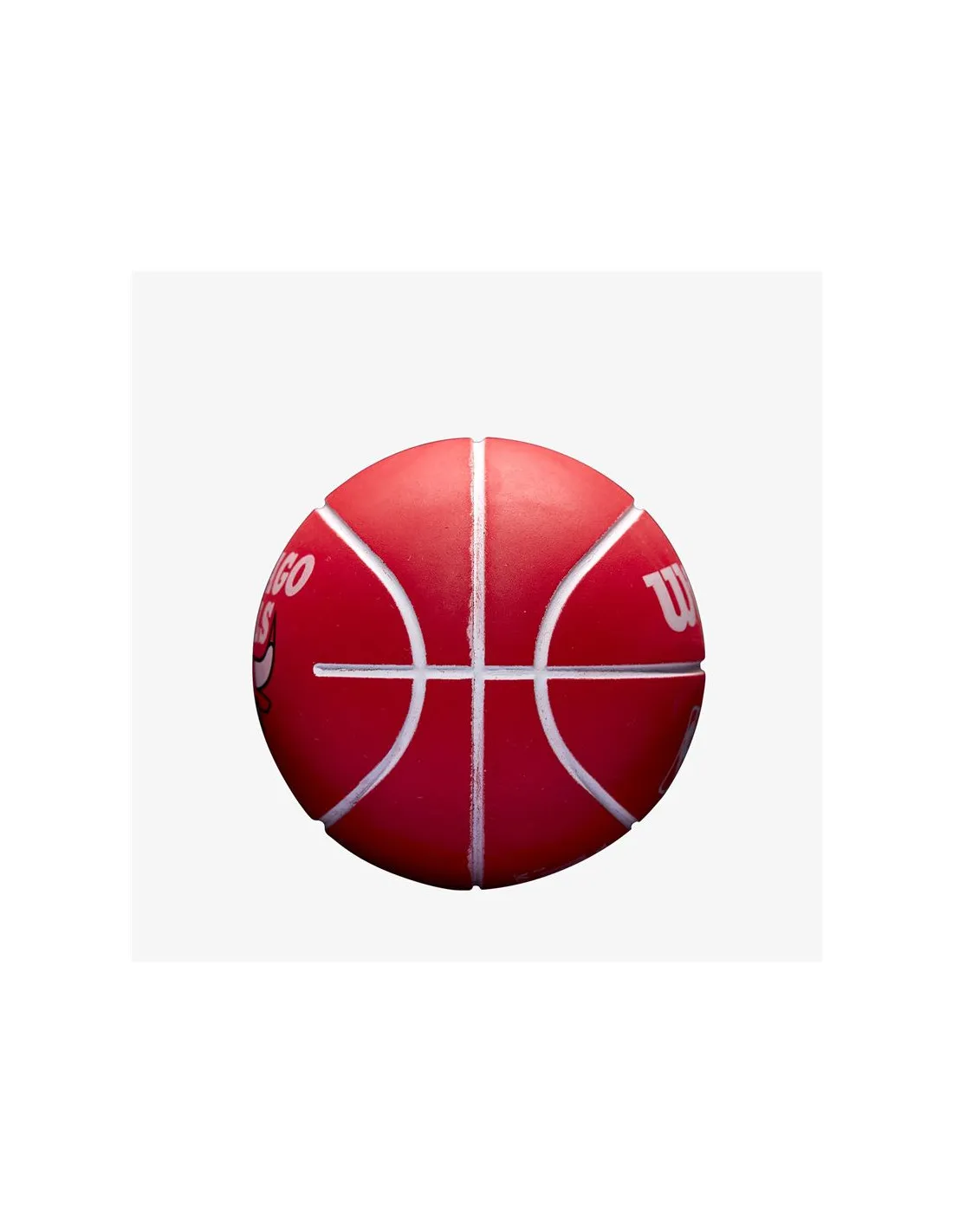 Mini Pelota Wilson NBA Dribbler Chicago Bulls Rojo