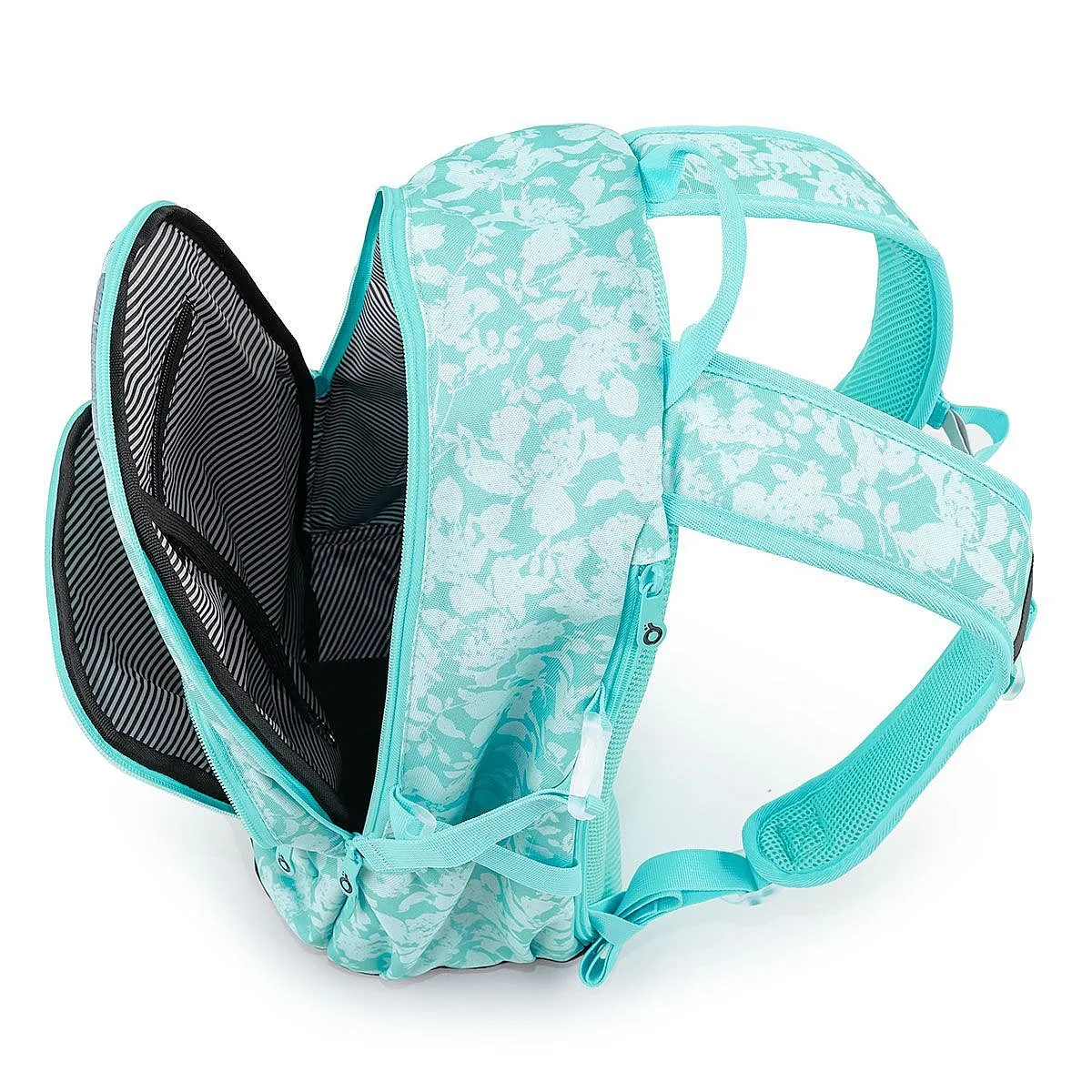 MOCHILA TOPGAL YOKO 22030  BLUE/FLOWERS