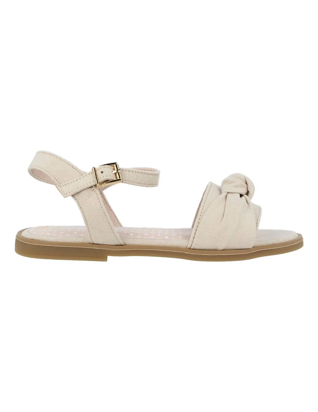 MUSTANG  SANDALIA NUDO NIñA BEIGE