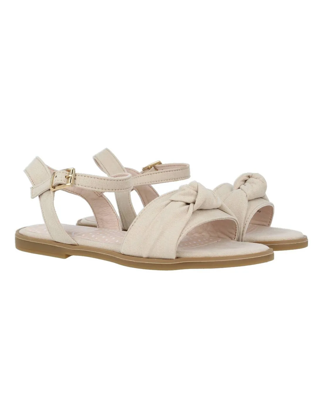 MUSTANG  SANDALIA NUDO NIñA BEIGE