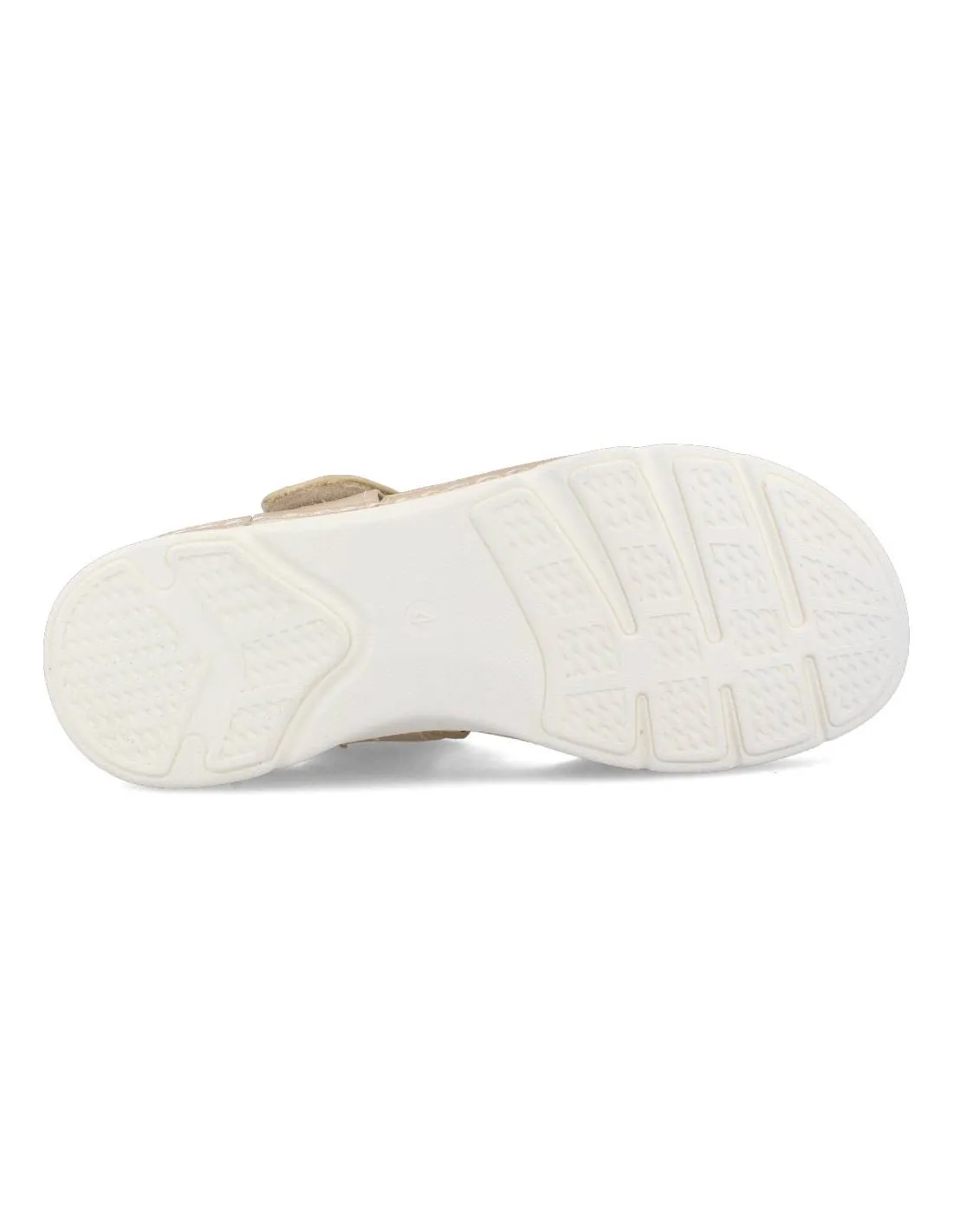 MYSOFT  SANDALIA VELCROS BEIGE