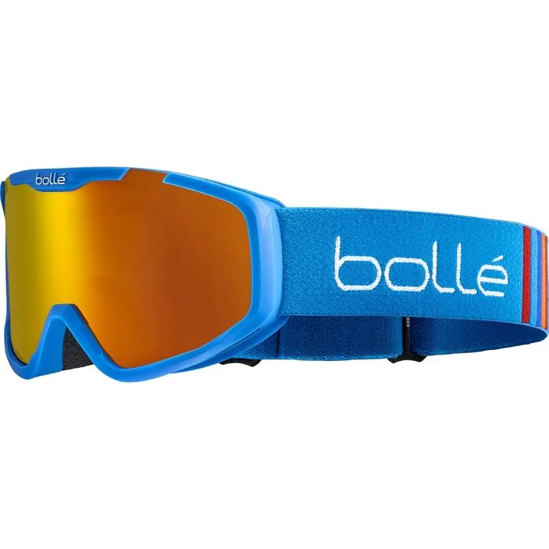 Máscara de esquí Bollé ROCKET PLUS (Race Blue Matte) Cat. 2