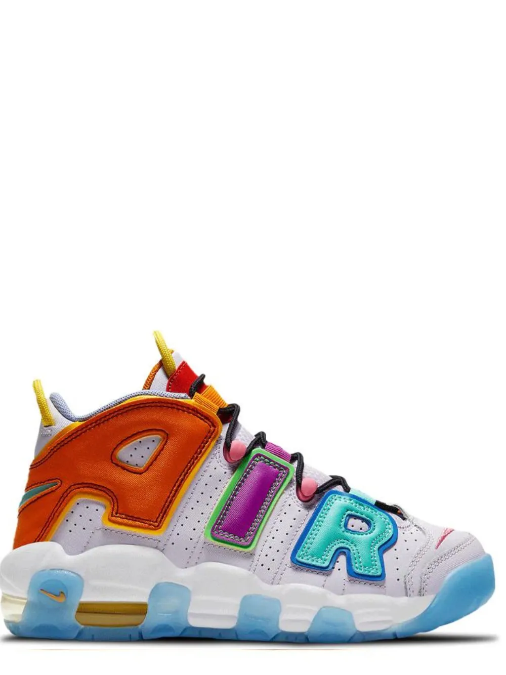 N370O NIKE AIR MORE UPTEMPO GS Blanco Colores