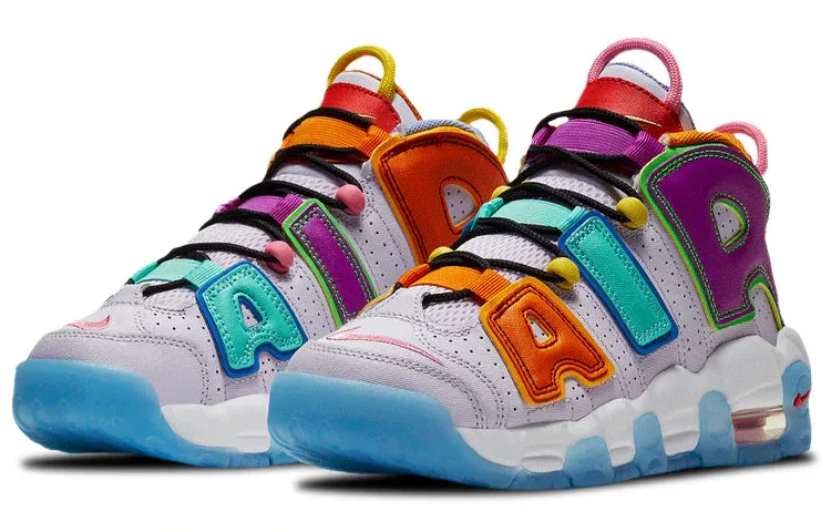 N370O NIKE AIR MORE UPTEMPO GS Blanco Colores