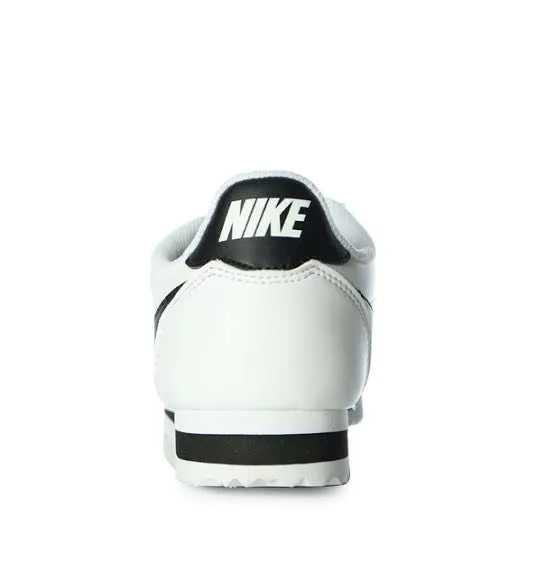 N372O NIKE CORTEZ BLANCO NEGRO DE PIEL