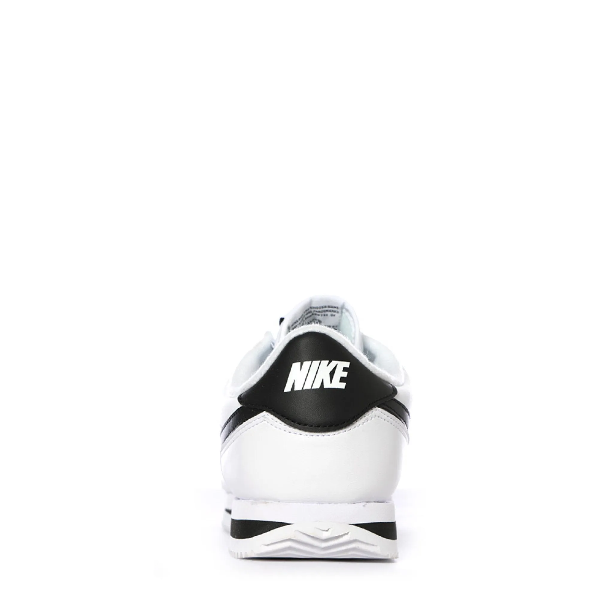 N372O NIKE CORTEZ BLANCO NEGRO DE PIEL