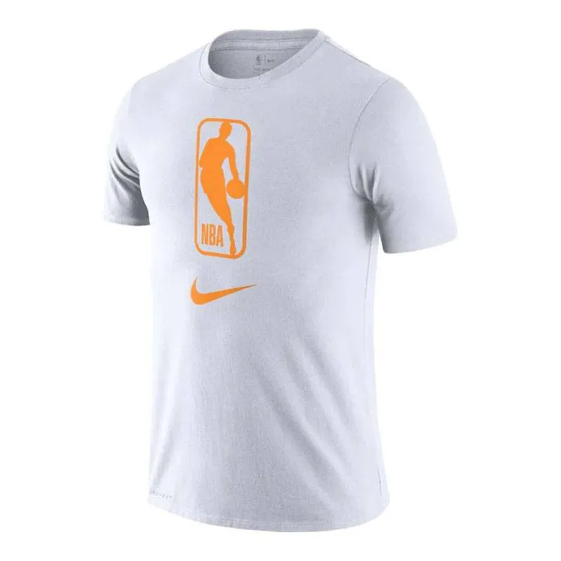 NBA ICONIC TEE ORANGE LOGO