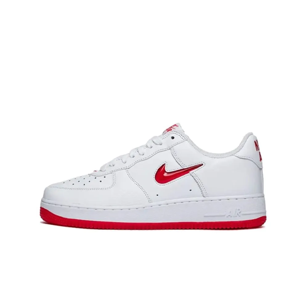 Nike Air Force 1 Low '07 Retro Color of the Month Jewel Swoosh University Red