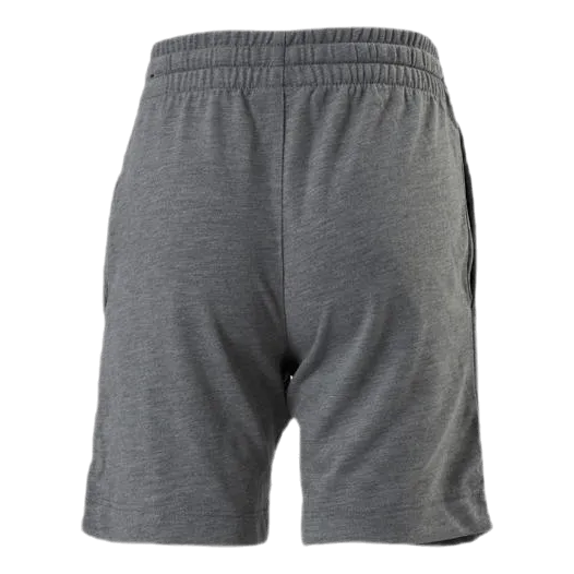 Nike Sportswear Big Kids' (Boys') Jersey Shorts CARBON HEATHER/BLACK/BLACK