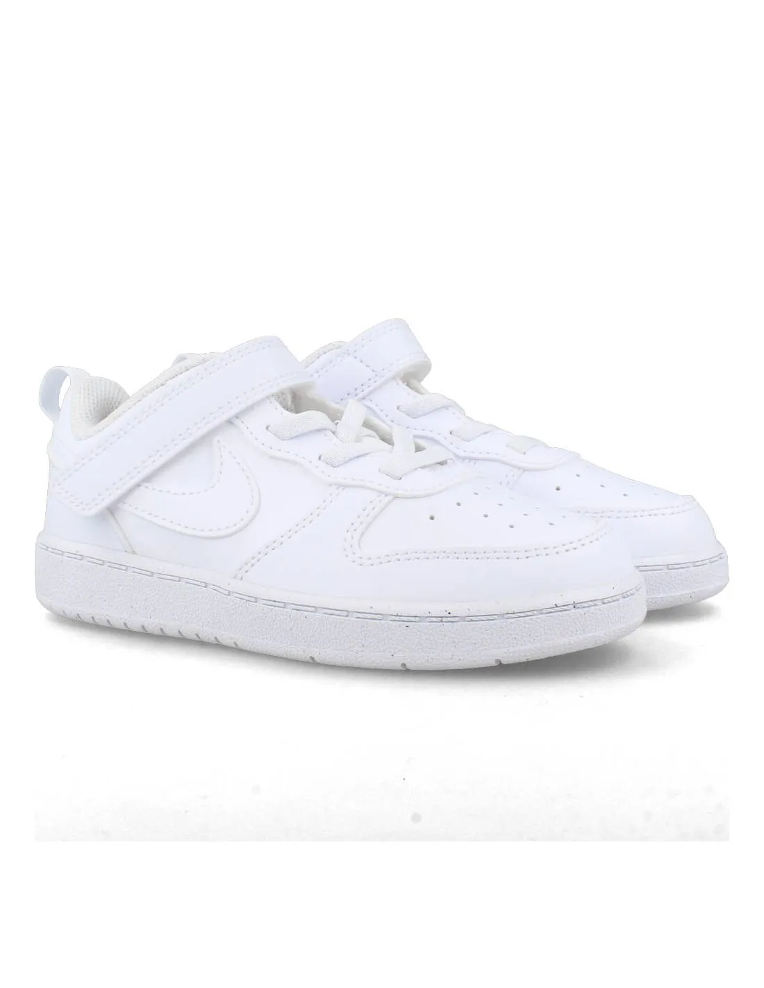 NIKE  ZAPATILLA KIDS COURT BOROUGH LOW RECRAFT BLANCA