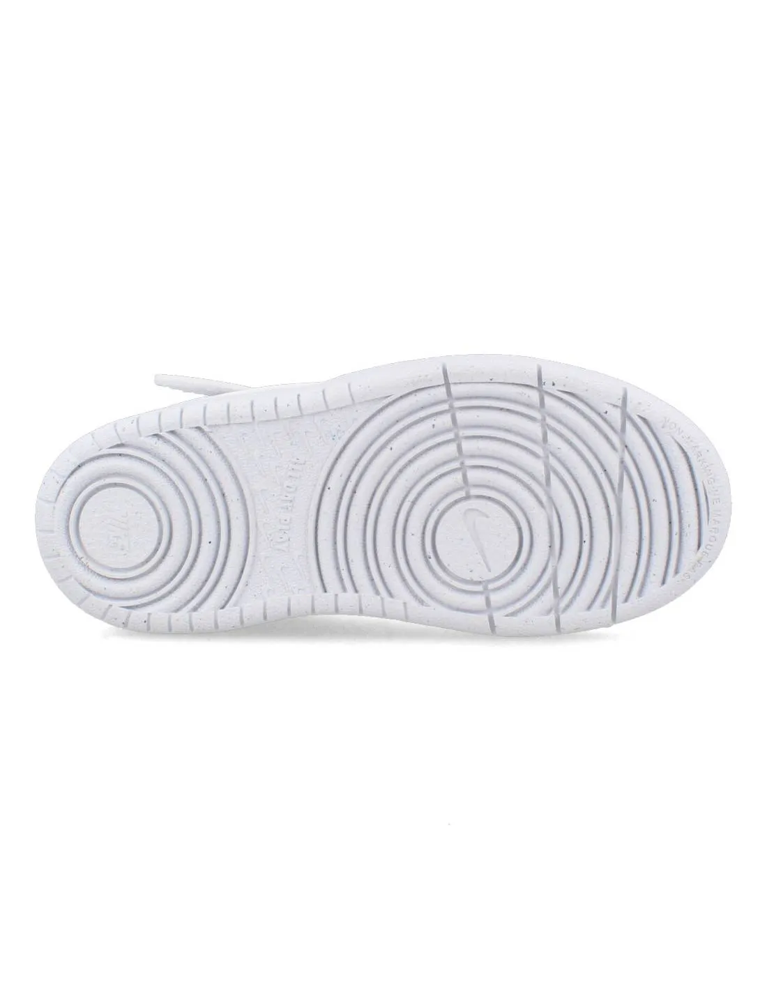 NIKE  ZAPATILLA KIDS COURT BOROUGH LOW RECRAFT BLANCA