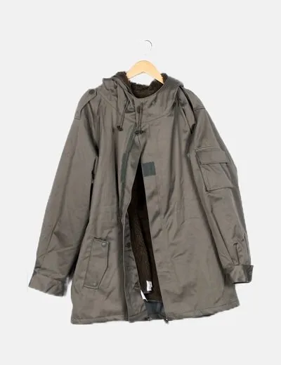NoName Abrigo verde parka