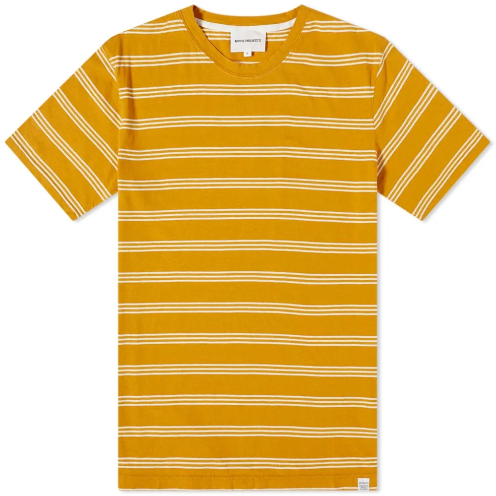 NORSE PROJECTS Johannes Cotton Linen Stripe Tee