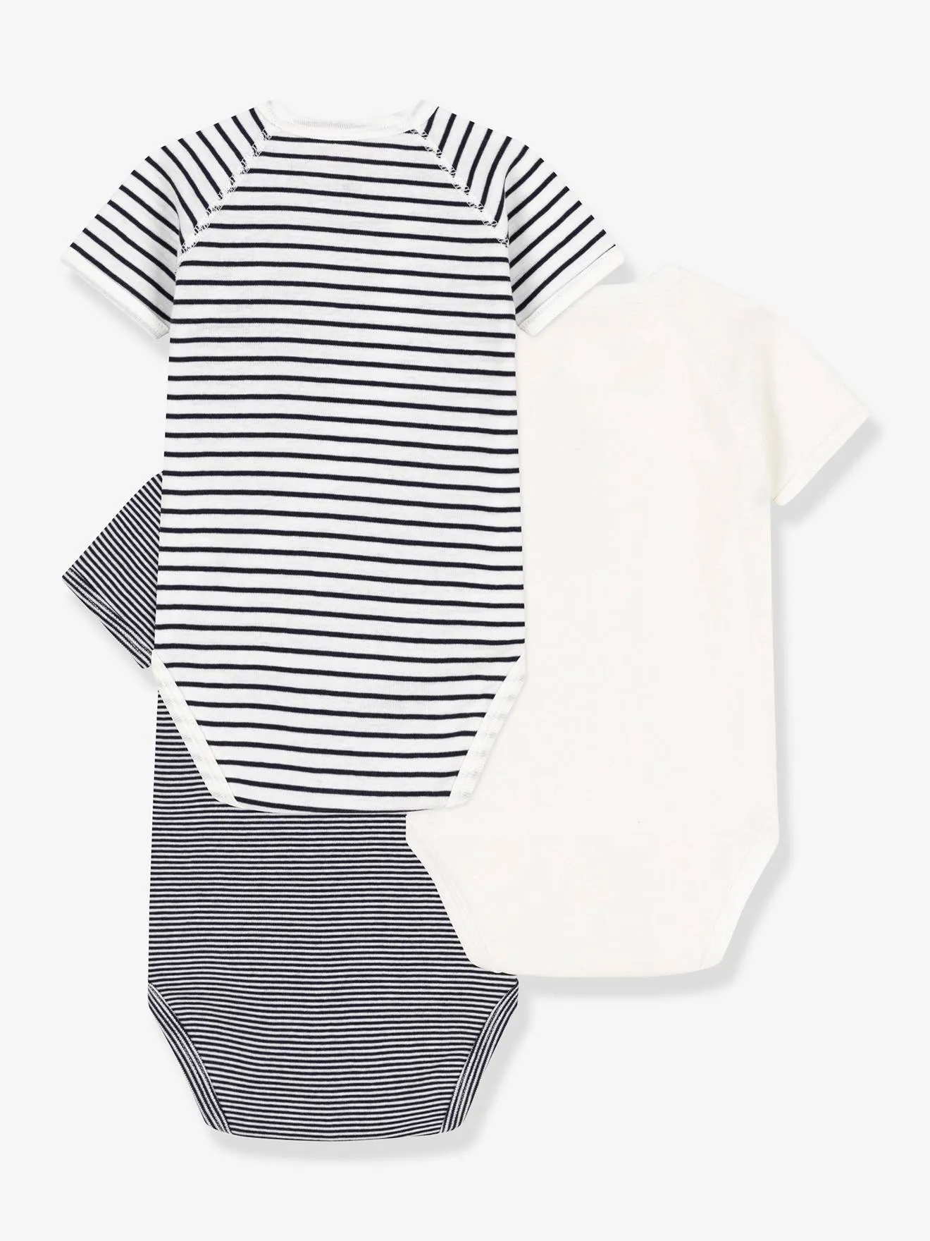 Pack de 3 bodies PETIT BATEAU