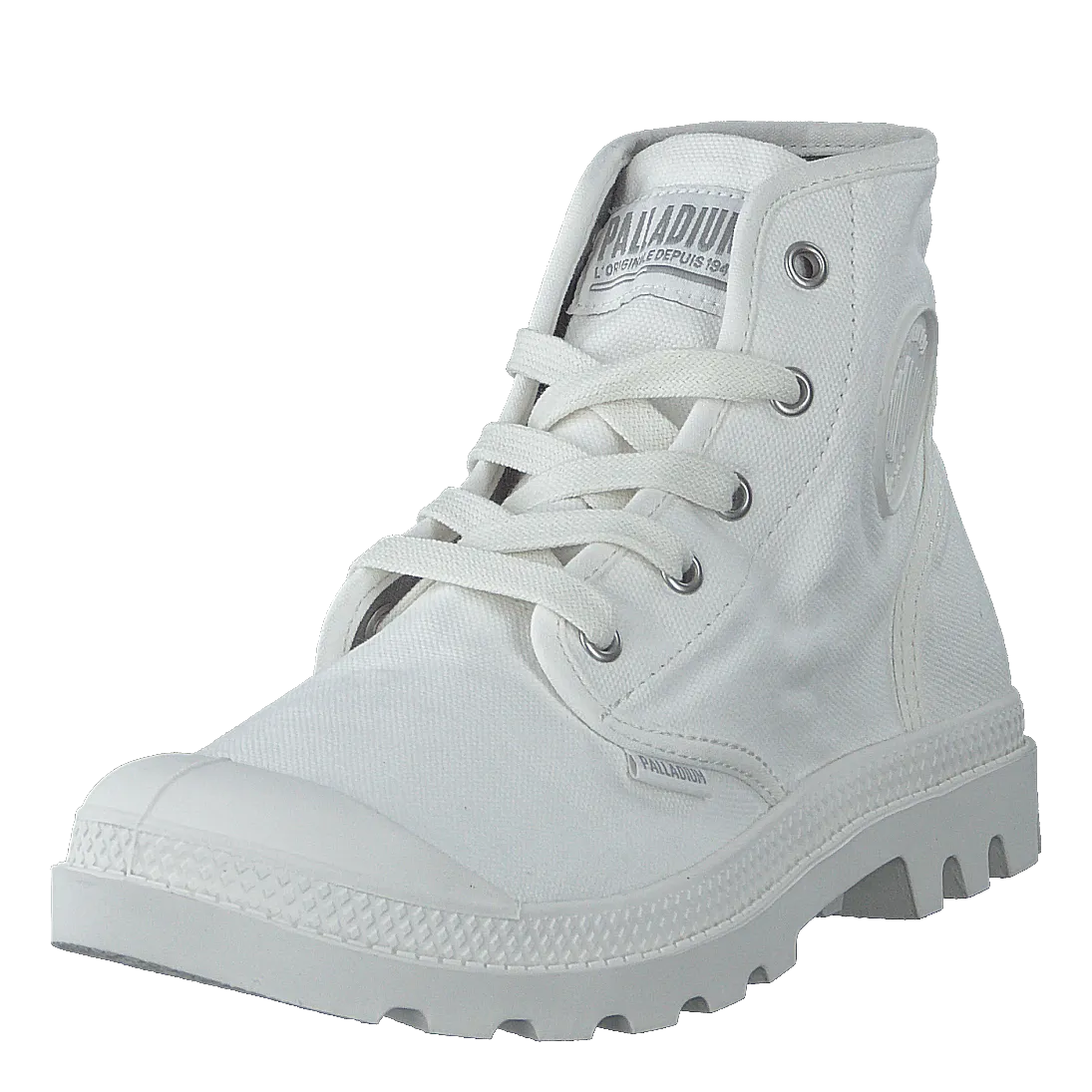 Palladium Pampa Hi Ladies Star White