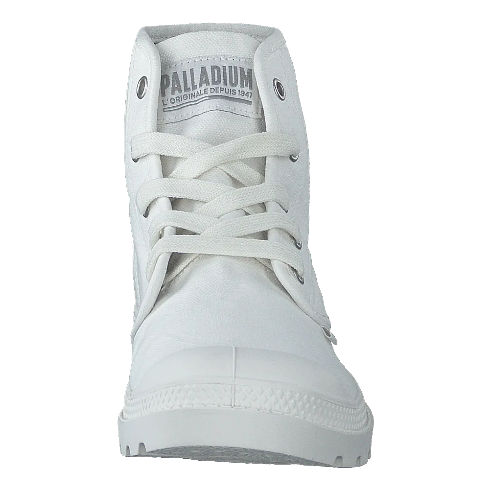 Palladium Pampa Hi Ladies Star White