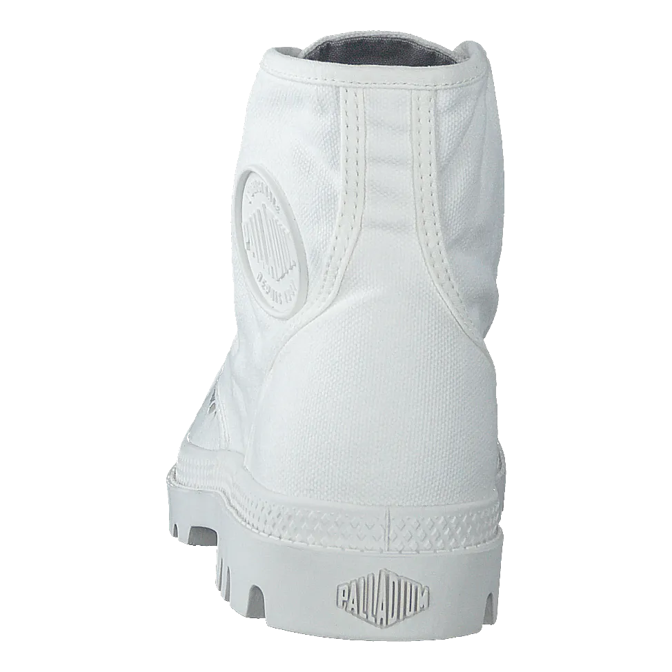 Palladium Pampa Hi Ladies Star White