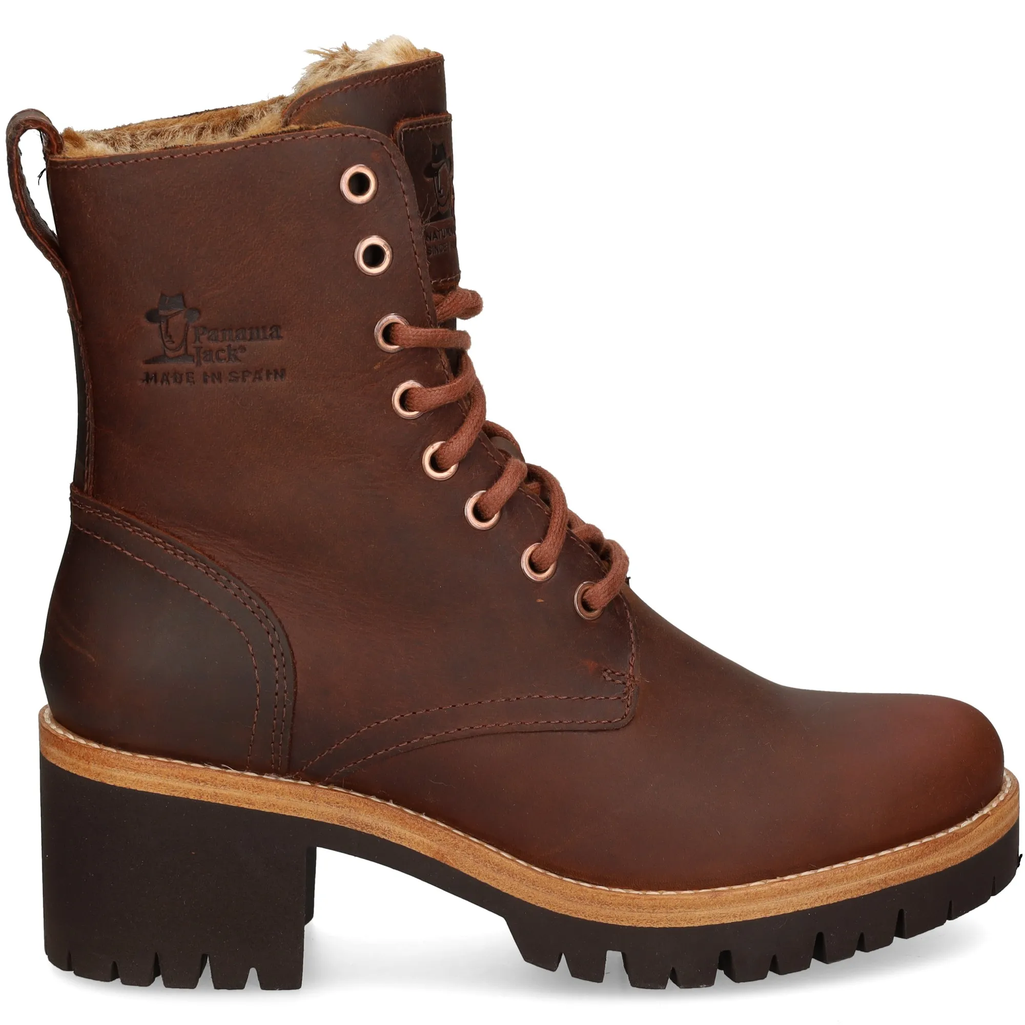 PANAMA JACK Botines con tacón de Mujer B13 CUERO