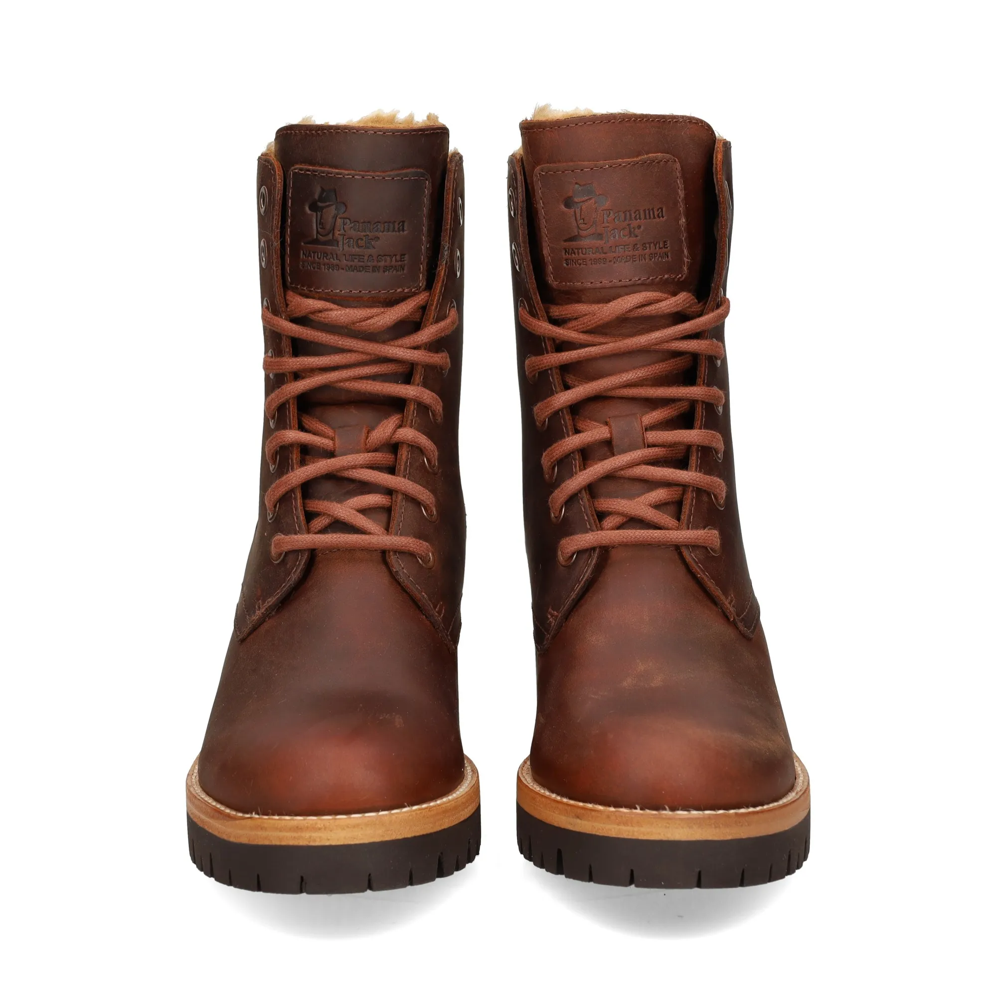 PANAMA JACK Botines con tacón de Mujer B13 CUERO