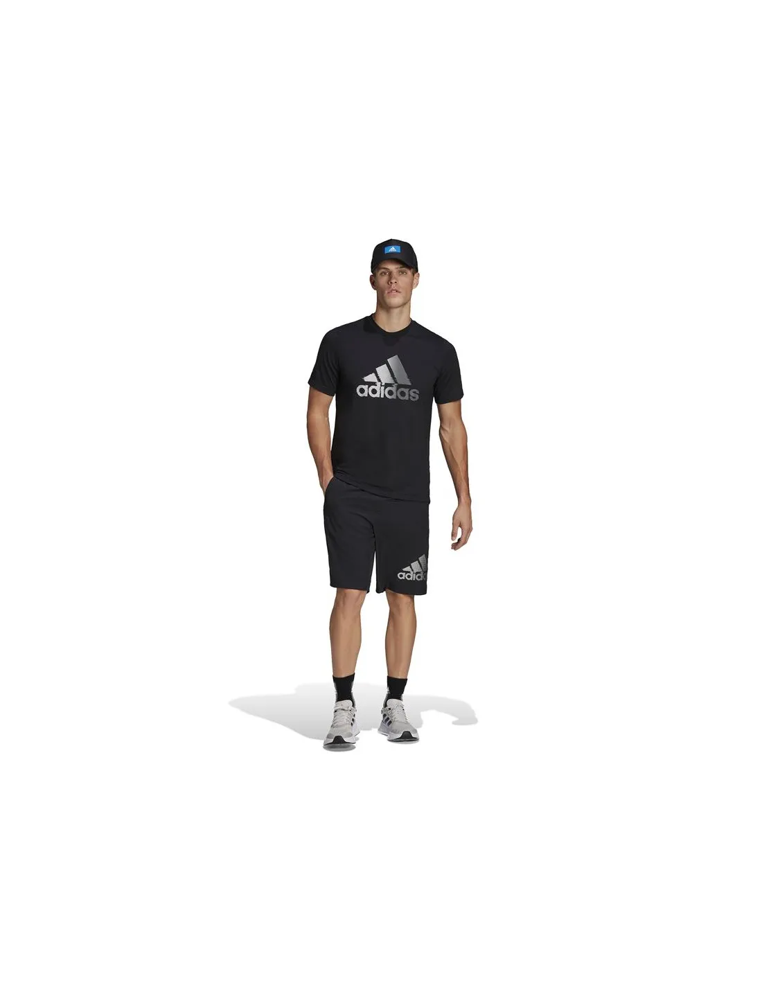 Pantalones cortos de fitness adidas AeroReady Designed To Move Hombre Bk
