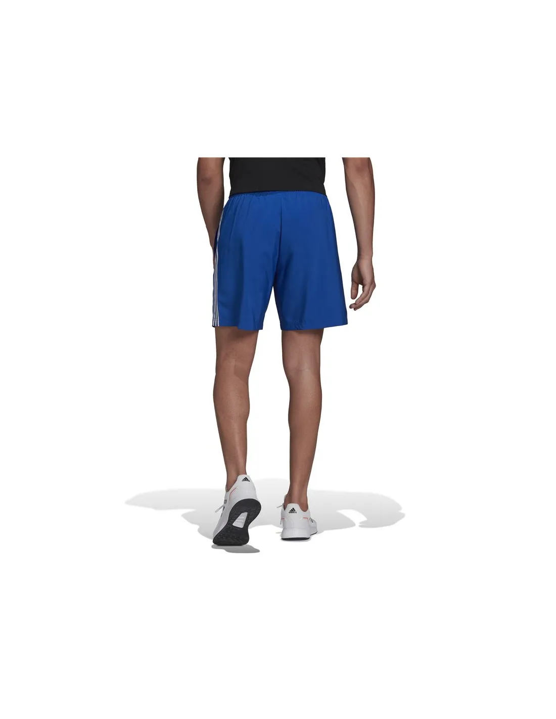 Pantalones cortos de fitness adidas AEROREADY Essentials Chelsea 3 bandas M Blue