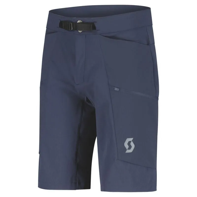 Pantalones cortos de senderismo para hombre Scott Explorair Tech (Azul oscuro negro)