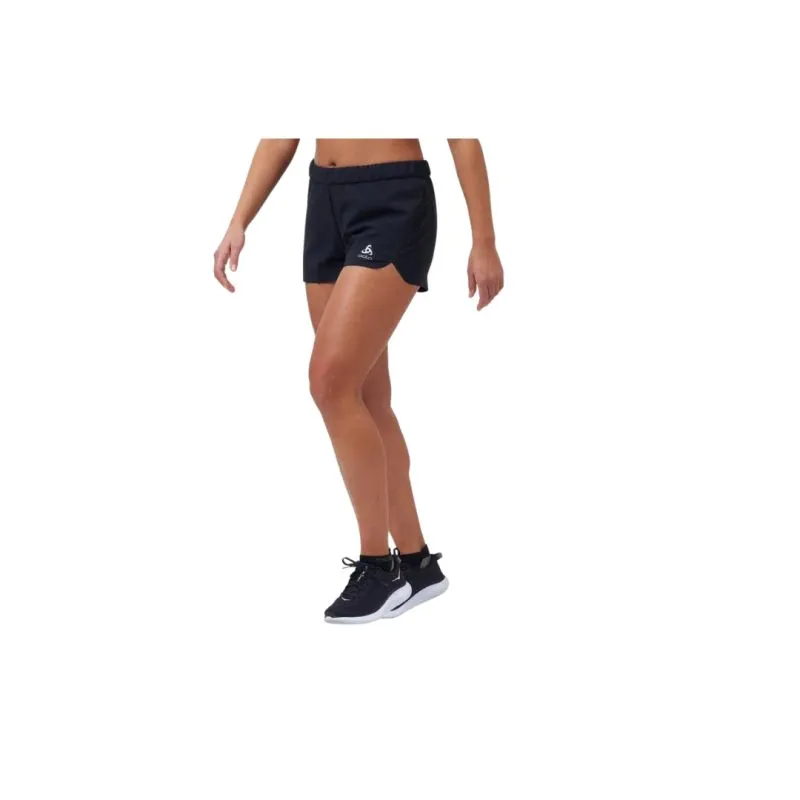 Pantalones cortos para correr Odlo 3 pulgadas Zeroweight (negro) mujeres