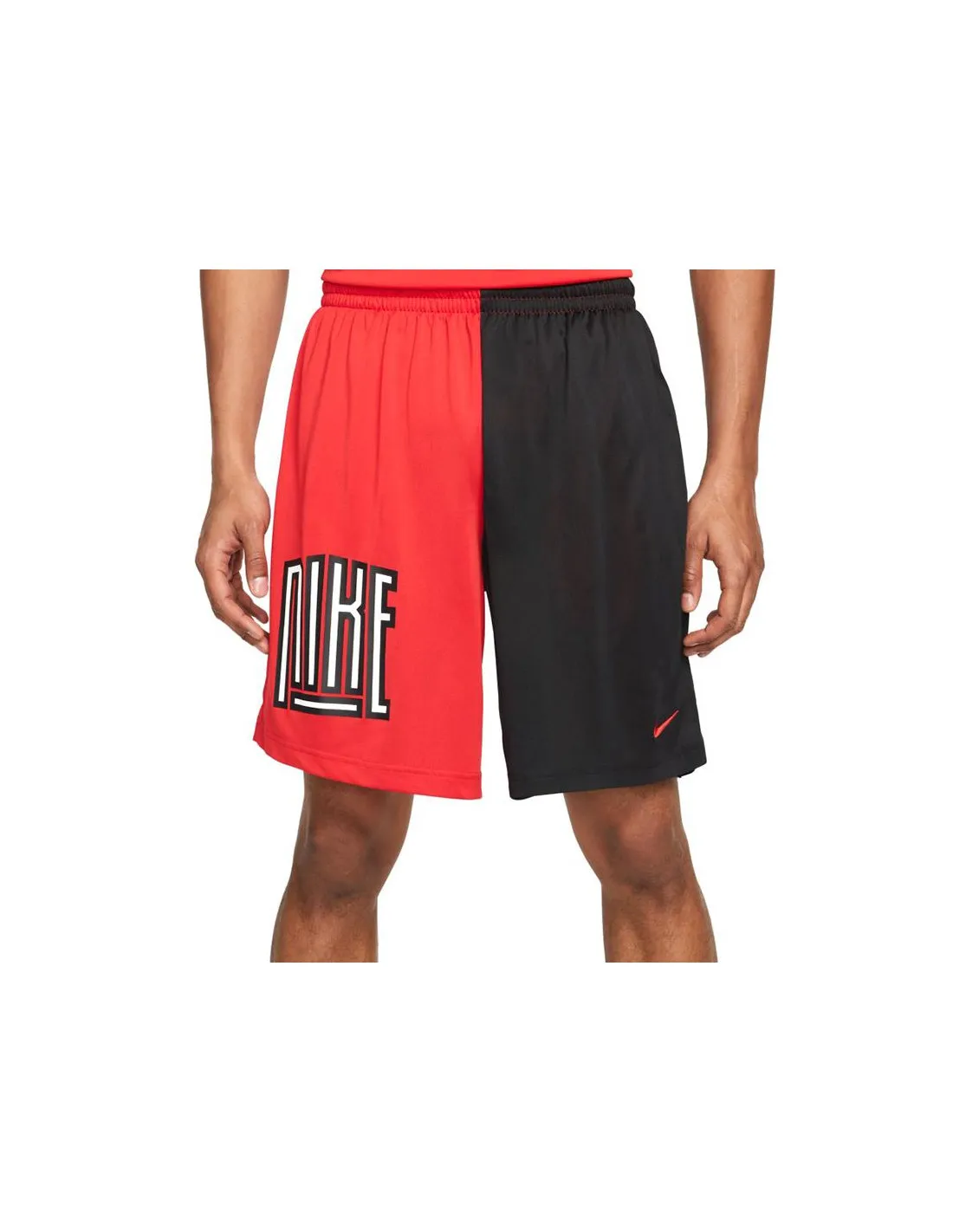 PANTALONES DE BALONCESTO NIKE DRIFIT ROJO/NEGRO HOMBRE