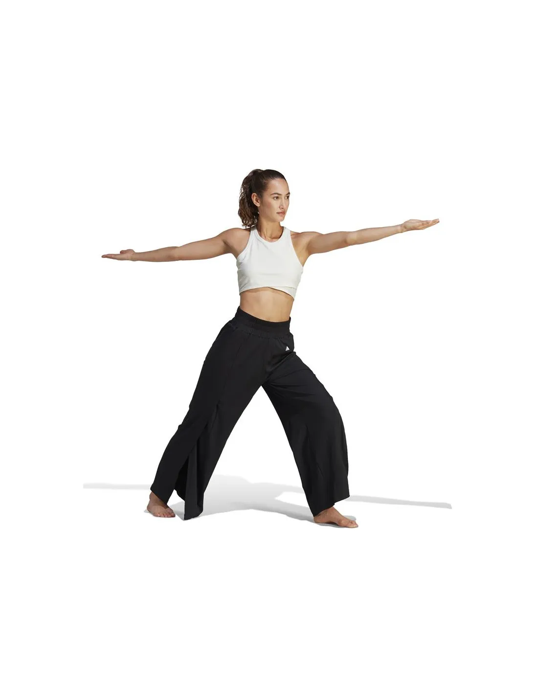 Pantalones de Fitness adidas Casual Negro Mujer