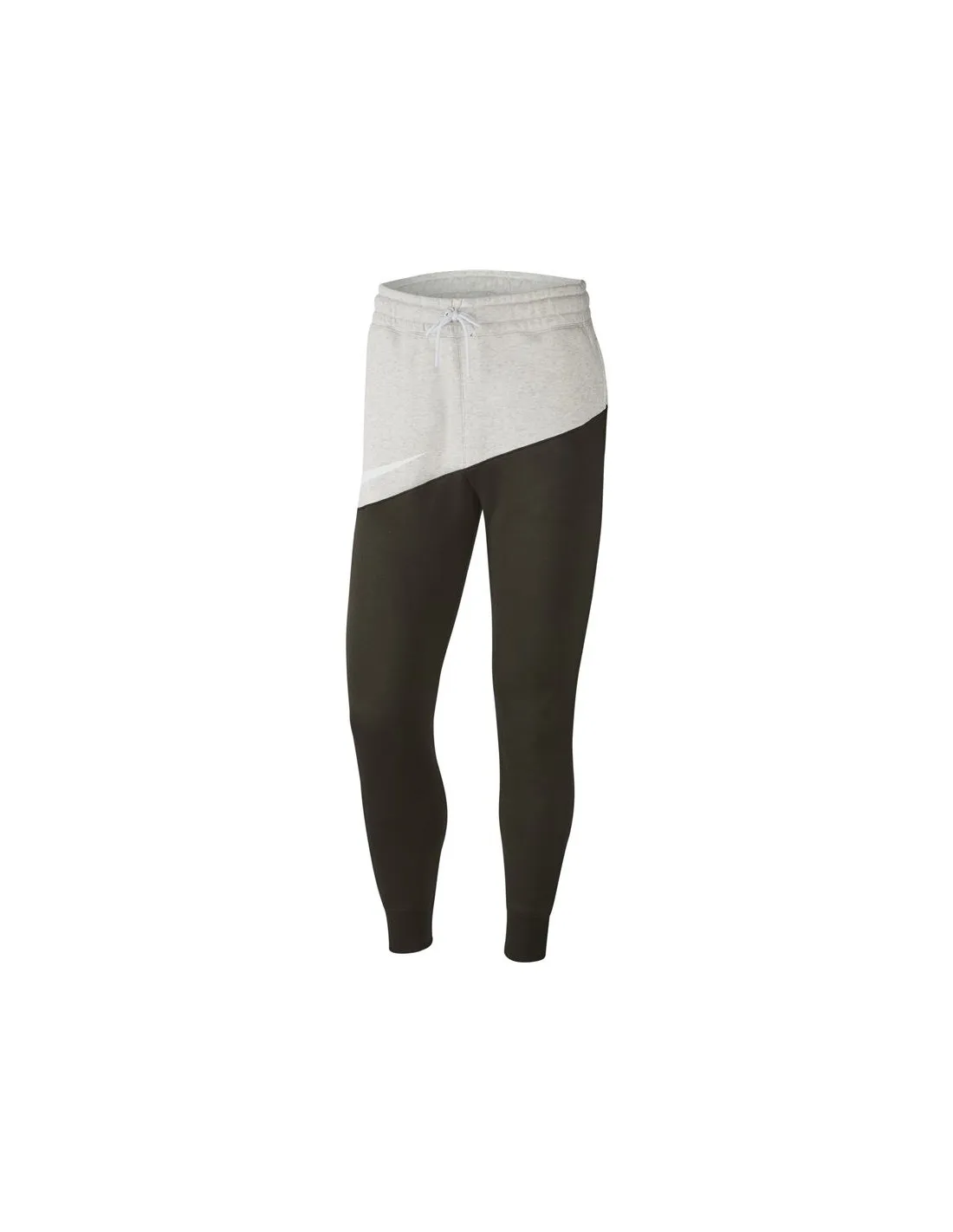 Pantalones Nike Swoosh Negro/Blanco