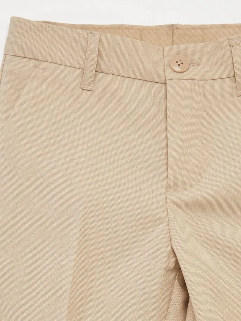 PANTALóN DE TRAJE  BEIGE