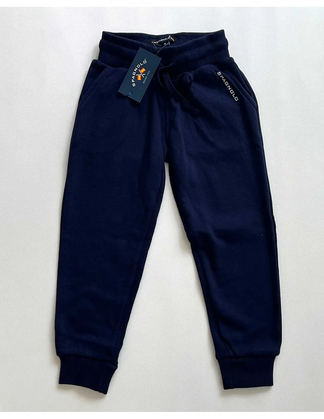 Pantalón Punto Niño Marino Spagnolo Moda Infantil