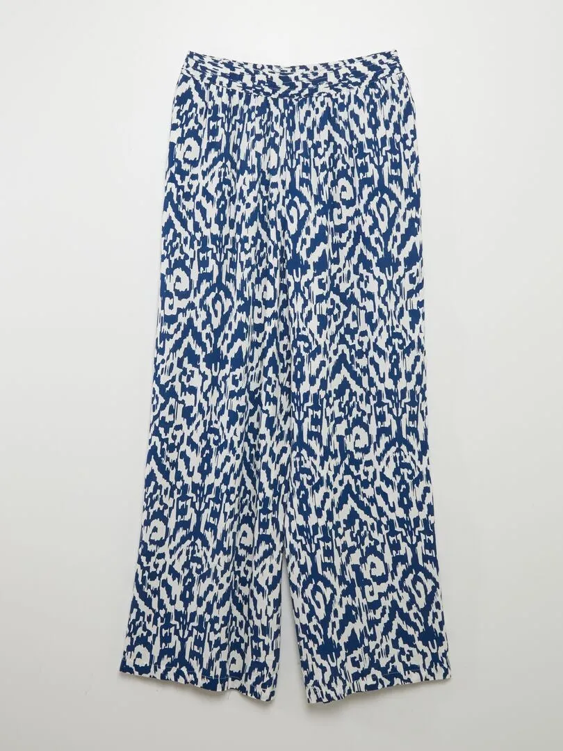 PANTALóN VAPOROSO ANCHO 'JDY'  AZUL