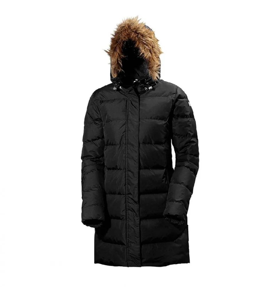 Parka plumón W Aden negro
