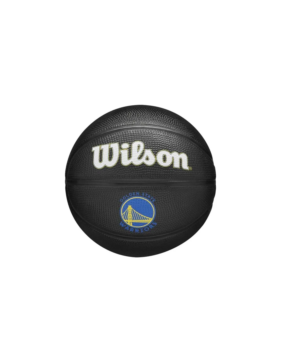 Pelota de Baloncesto Wilson NBA Team Tribute Mini GSW Negro