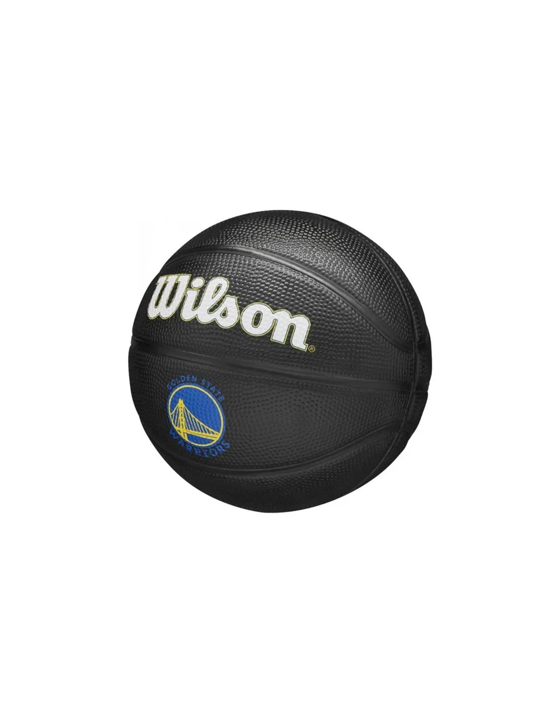 Pelota de Baloncesto Wilson NBA Team Tribute Mini GSW Negro