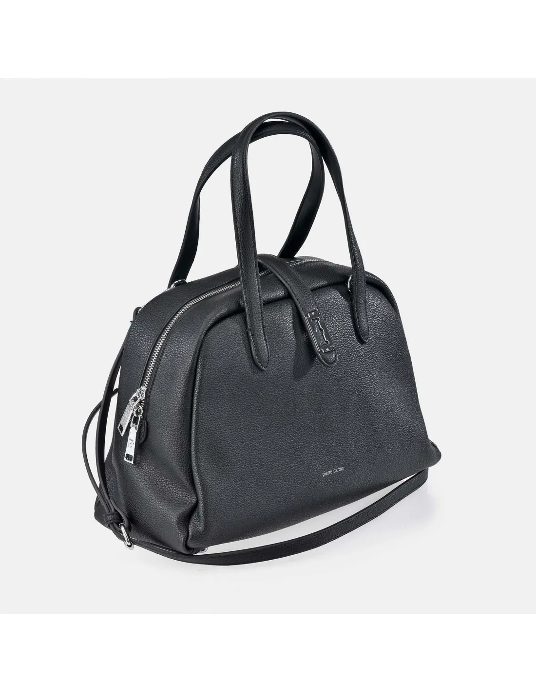PIERRE CARDIN Bolso bowling grande para mujer en símil piel
