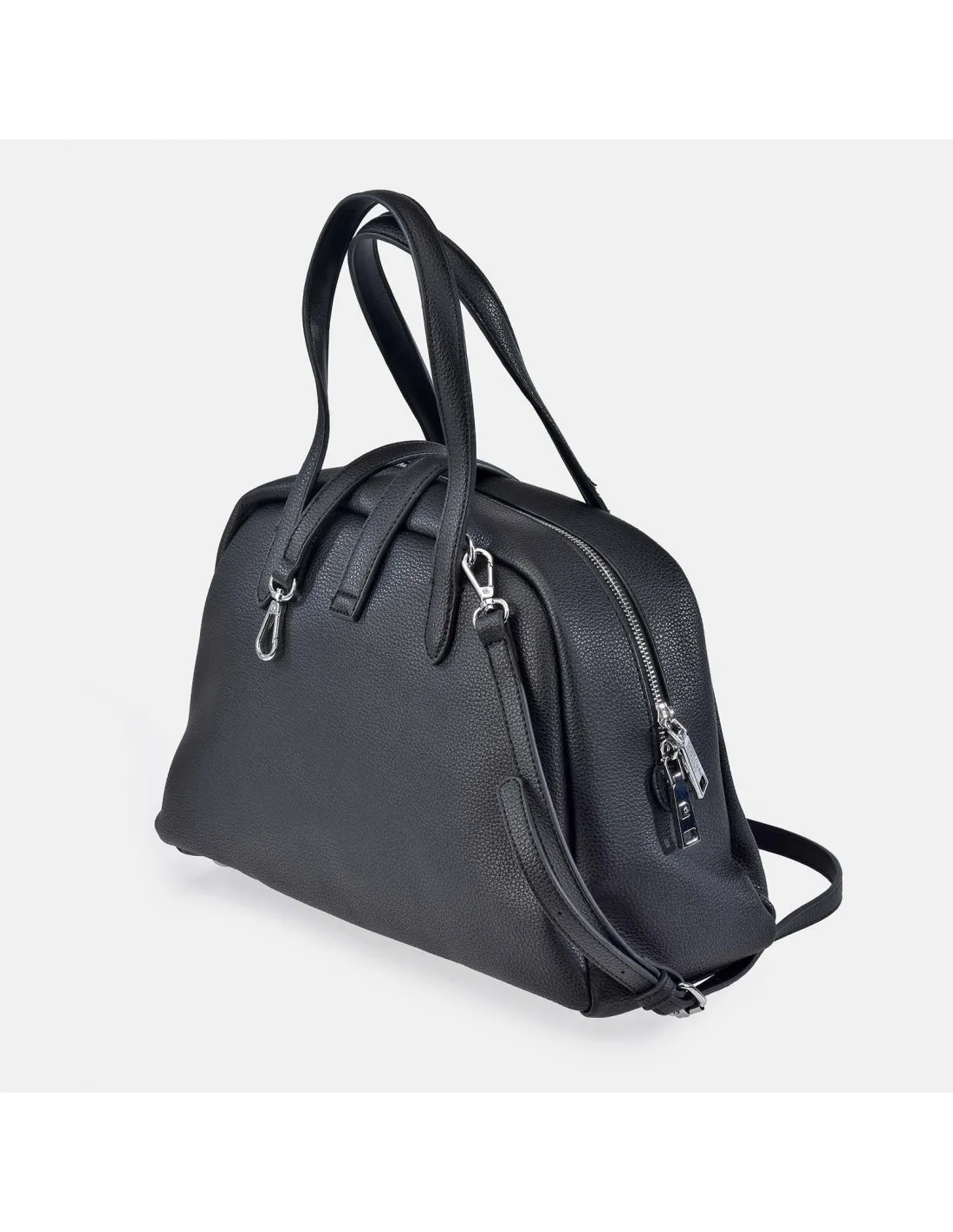 PIERRE CARDIN Bolso bowling grande para mujer en símil piel