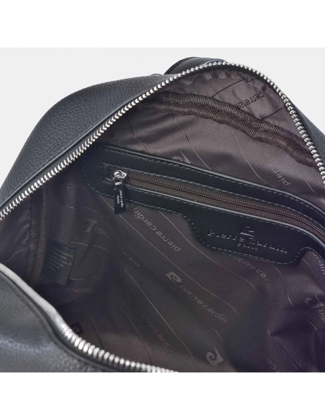 PIERRE CARDIN Bolso bowling grande para mujer en símil piel