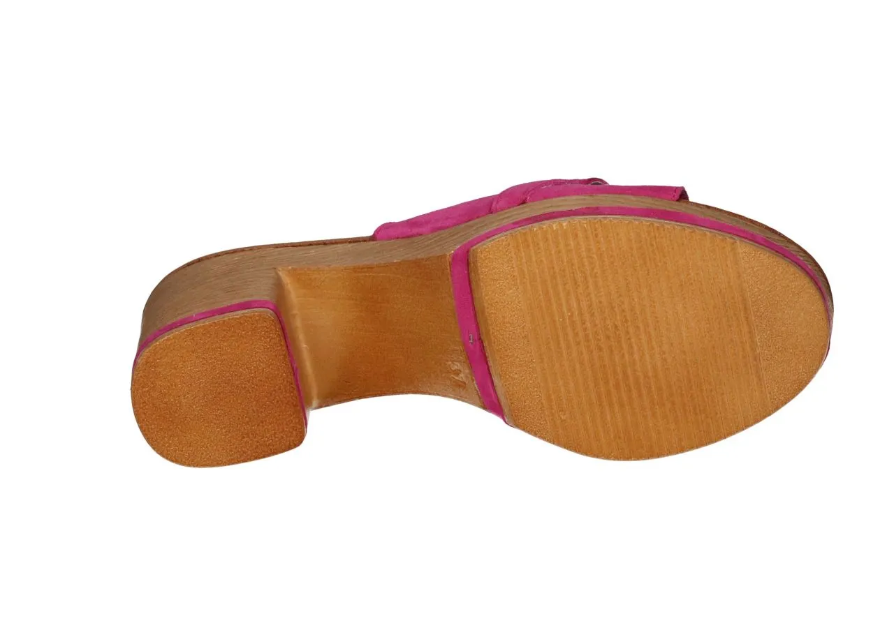 Pinky Ante Fucsia Adorno Pala Eslabones Tacon Alto