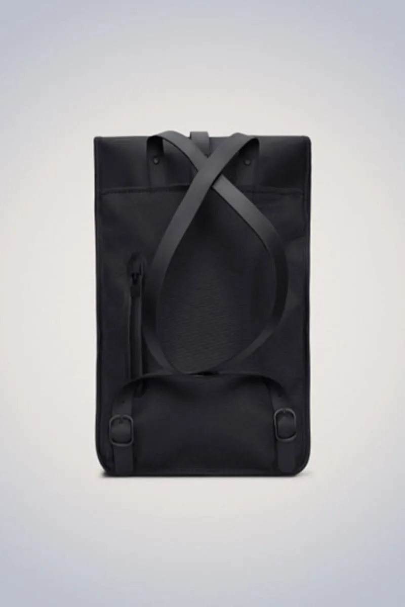 RAINS MOCHILA BUCKLE NEGRA