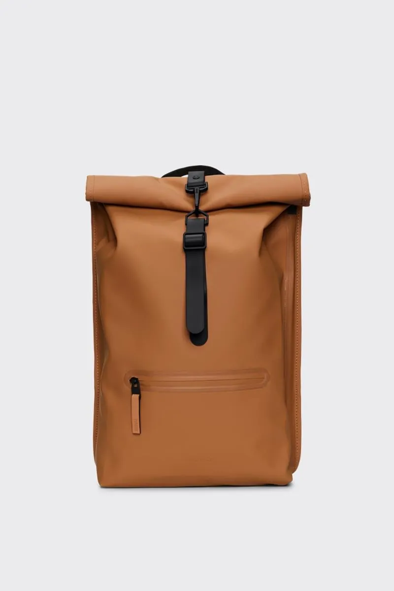 RAINS MOCHILA ROLLTOP RUCKSACK RUST